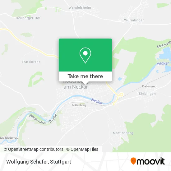 Карта Wolfgang Schäfer