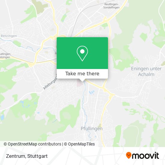 Карта Zentrum