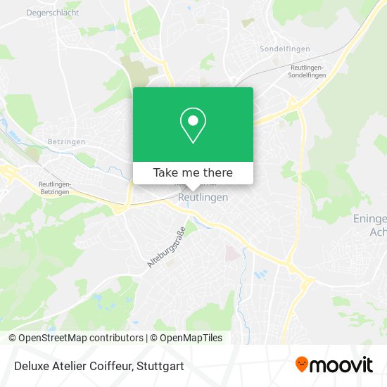 Deluxe Atelier Coiffeur map