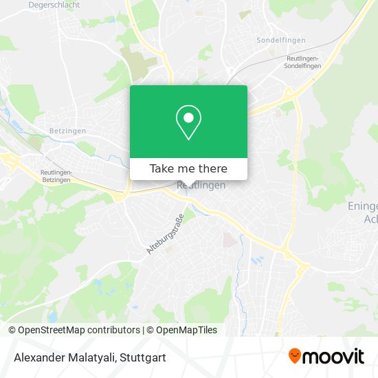 Alexander Malatyali map