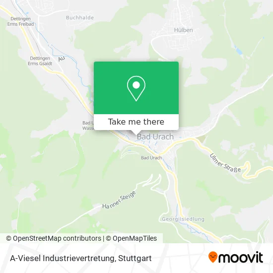 Карта A-Viesel Industrievertretung