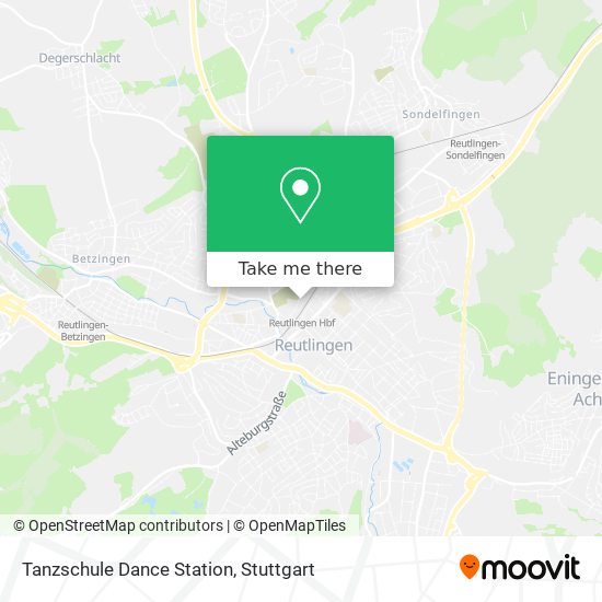 Tanzschule Dance Station map