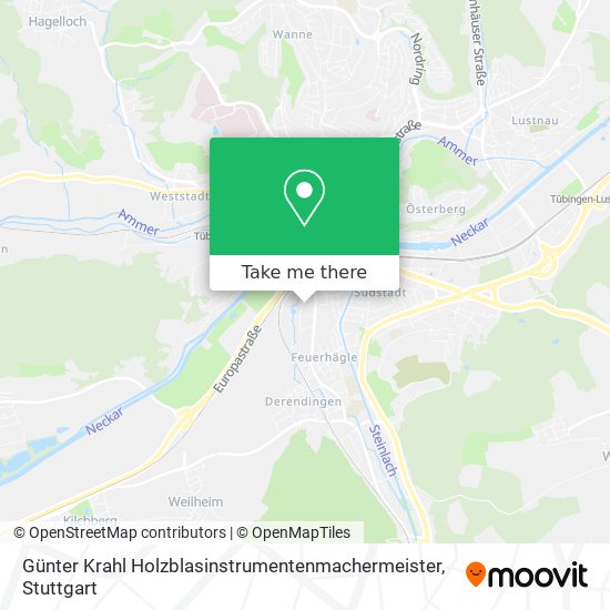 Карта Günter Krahl Holzblasinstrumentenmachermeister