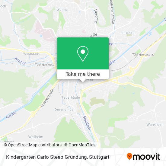 Kindergarten Carlo Steeb Gründung map