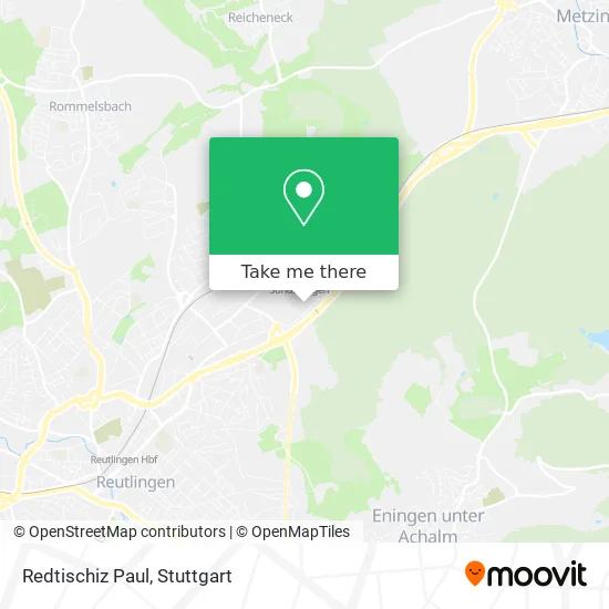 Карта Redtischiz Paul