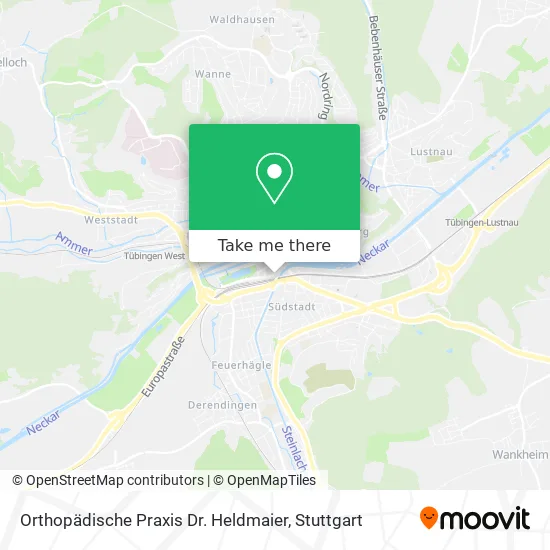 Карта Orthopädische Praxis Dr. Heldmaier