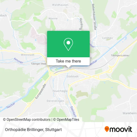 Карта Orthopädie Brillinger