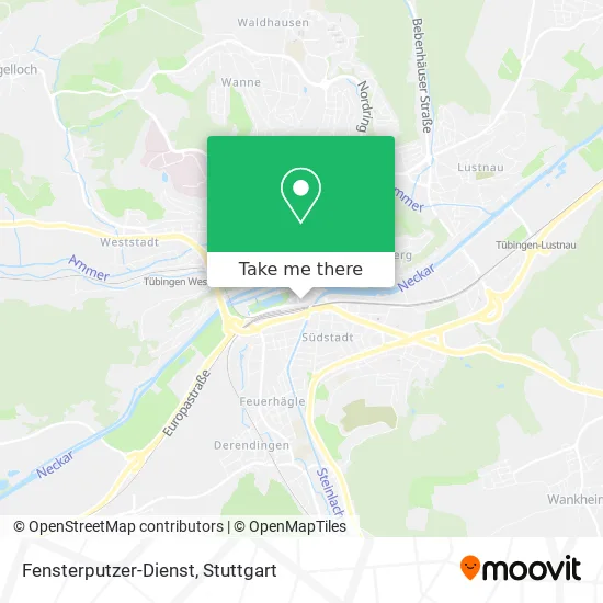 Карта Fensterputzer-Dienst