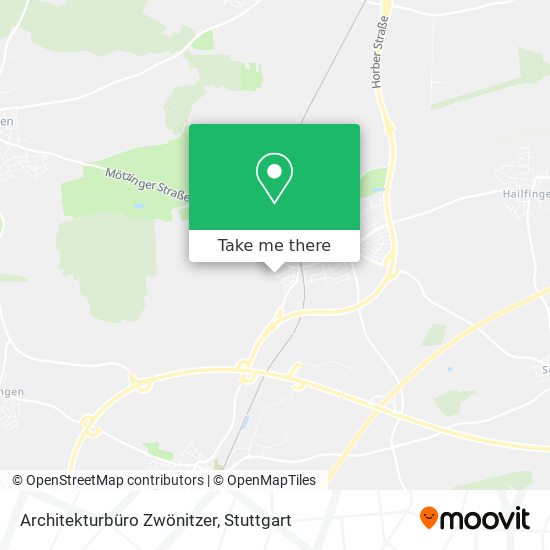 Architekturbüro Zwönitzer map