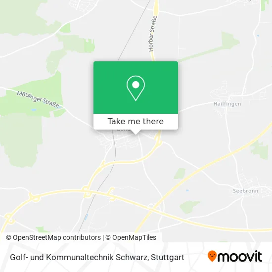 Карта Golf- und Kommunaltechnik Schwarz