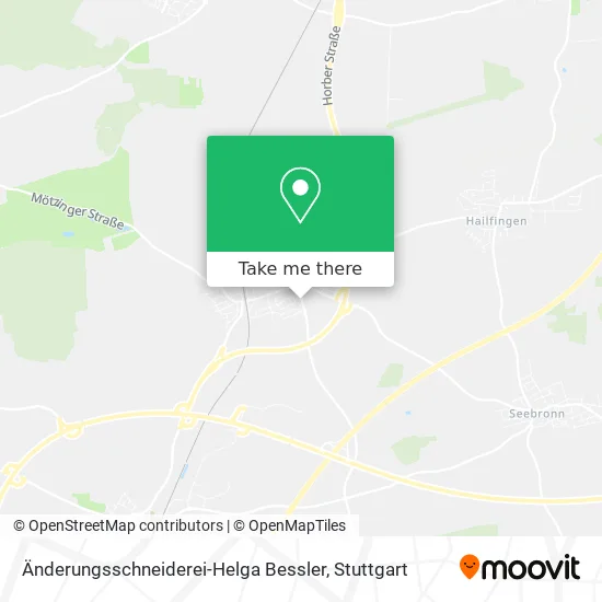 Карта Änderungsschneiderei-Helga Bessler