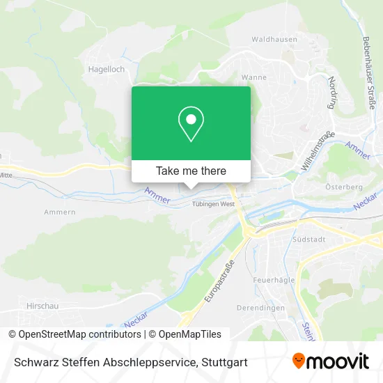 Карта Schwarz Steffen Abschleppservice