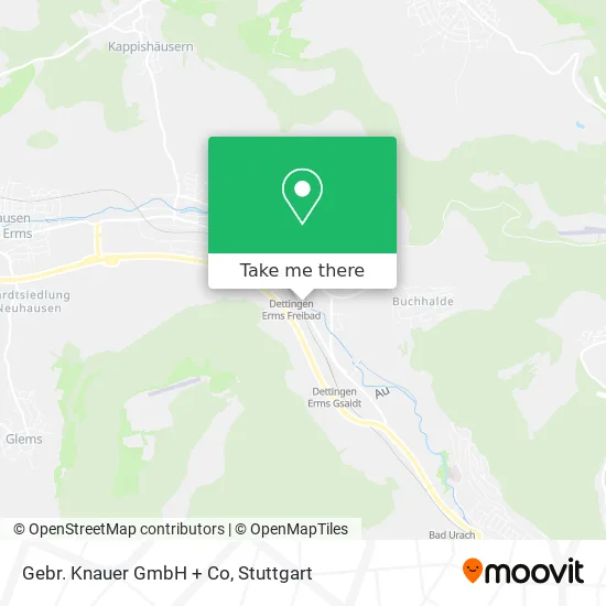 Карта Gebr. Knauer GmbH + Co