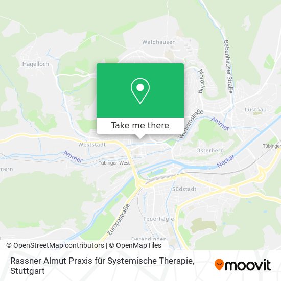 Карта Rassner Almut Praxis für Systemische Therapie