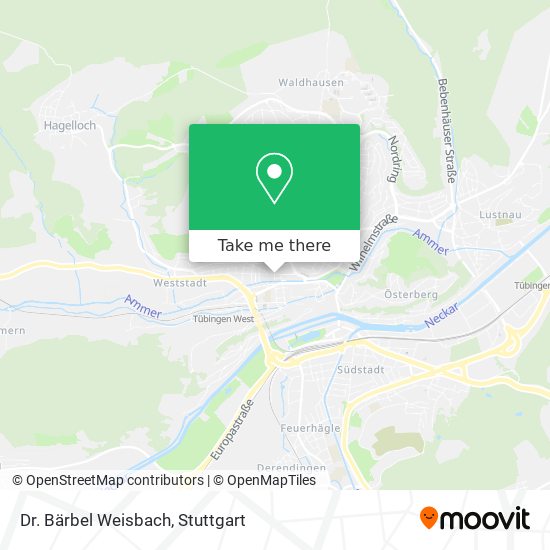 Dr. Bärbel Weisbach map