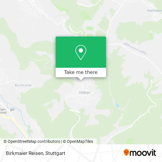 Карта Birkmaier Reisen