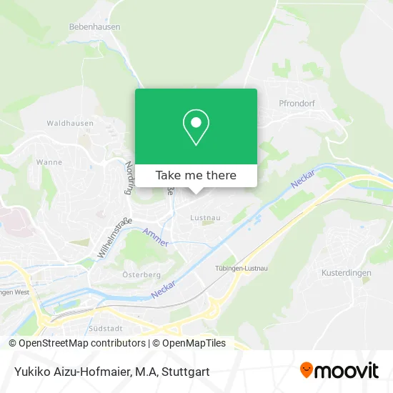 Карта Yukiko Aizu-Hofmaier, M.A