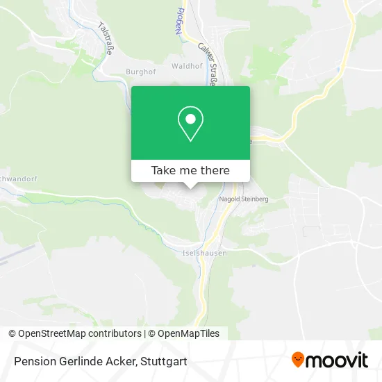 Карта Pension Gerlinde Acker