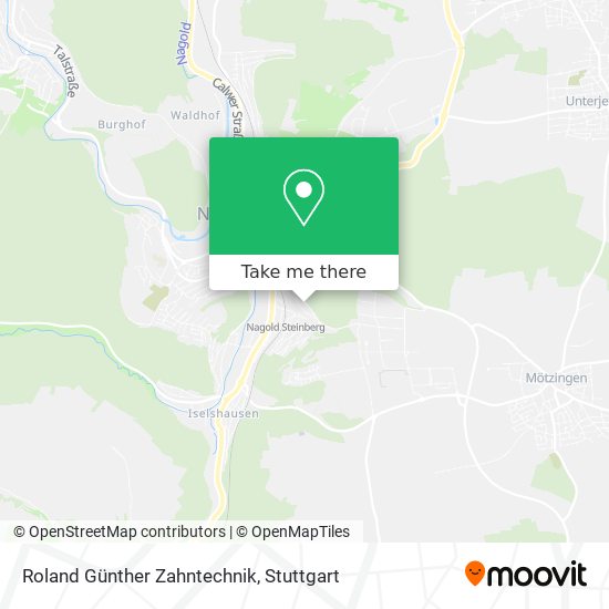 Roland Günther Zahntechnik map