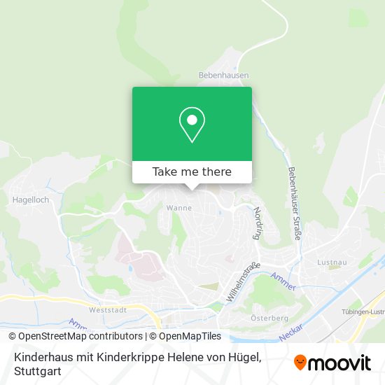 Kinderhaus mit Kinderkrippe Helene von Hügel map