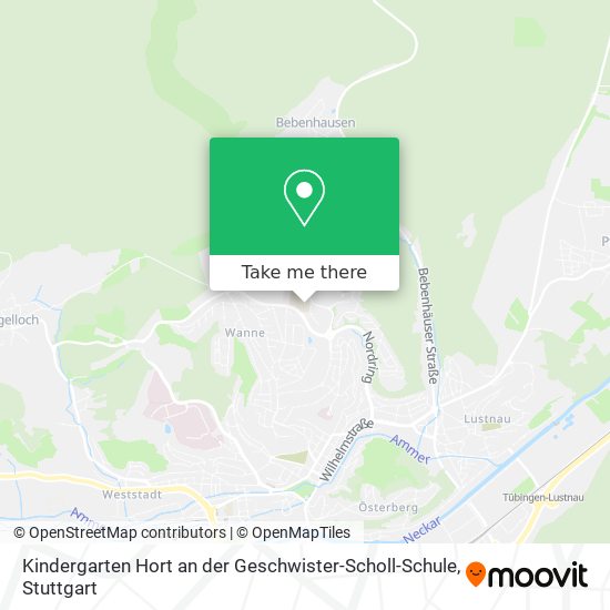 Карта Kindergarten Hort an der Geschwister-Scholl-Schule