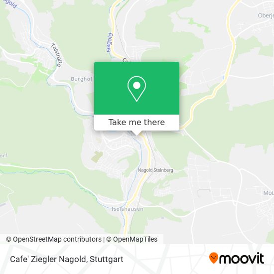 Карта Cafe' Ziegler Nagold