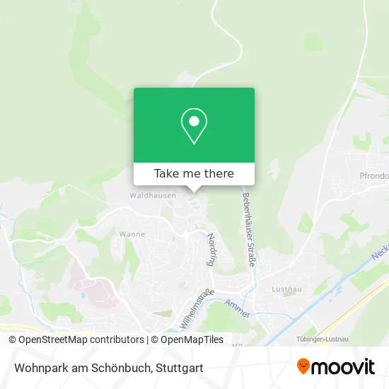 Карта Wohnpark am Schönbuch