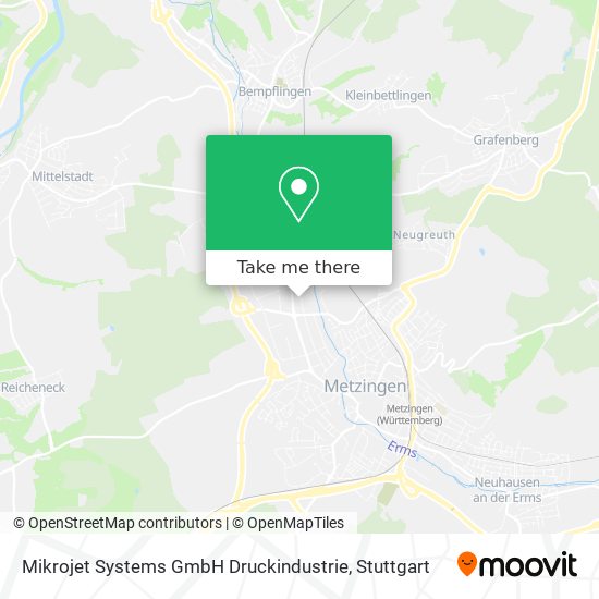 Карта Mikrojet Systems GmbH Druckindustrie