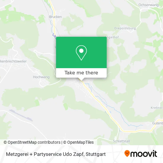 Карта Metzgerei + Partyservice Udo Zapf