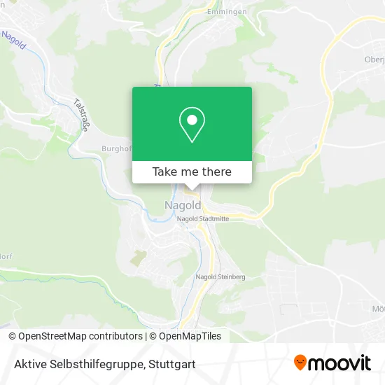 Карта Aktive Selbsthilfegruppe