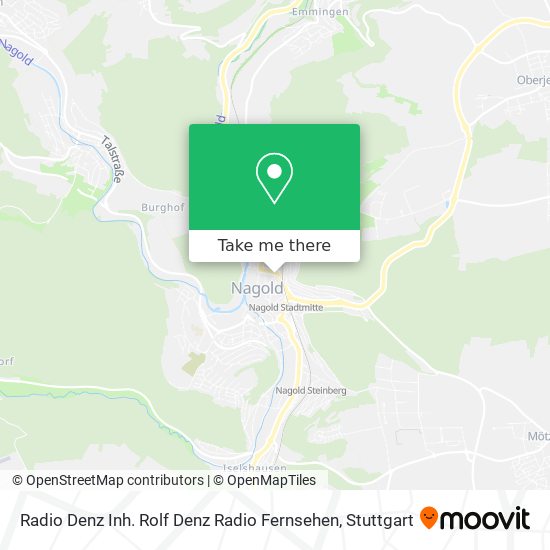 Radio Denz Inh. Rolf Denz Radio Fernsehen map