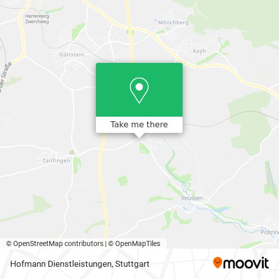 Hofmann Dienstleistungen map