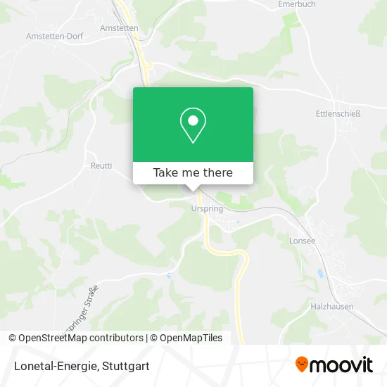 Карта Lonetal-Energie