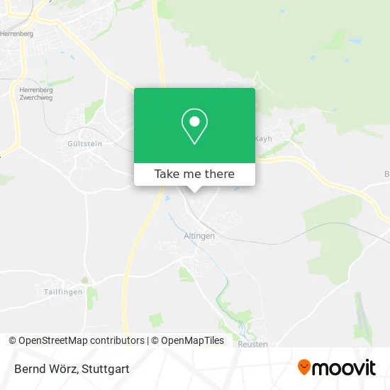 Карта Bernd Wörz