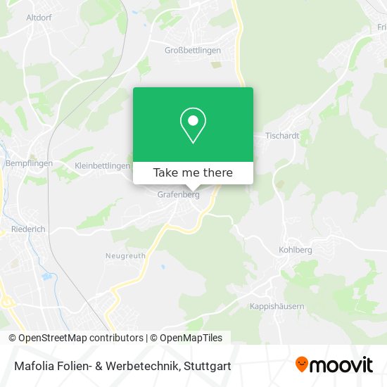Mafolia Folien- & Werbetechnik map