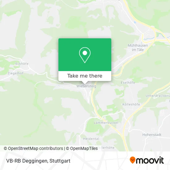 Карта VB-RB Deggingen