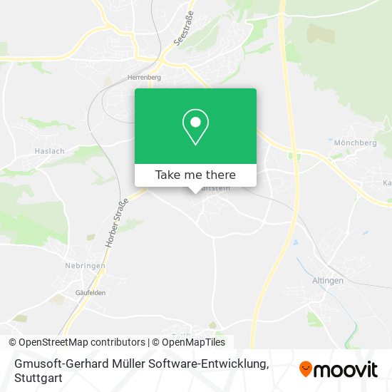 Gmusoft-Gerhard Müller Software-Entwicklung map