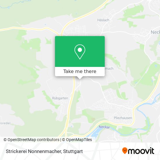 Strickerei Nonnenmacher map
