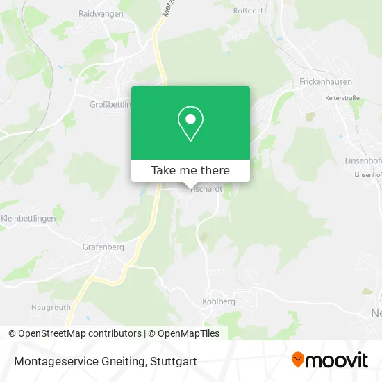 Карта Montageservice Gneiting