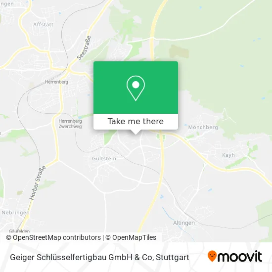 Карта Geiger Schlüsselfertigbau GmbH & Co