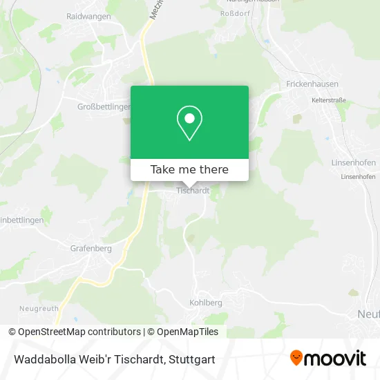 Карта Waddabolla Weib'r Tischardt