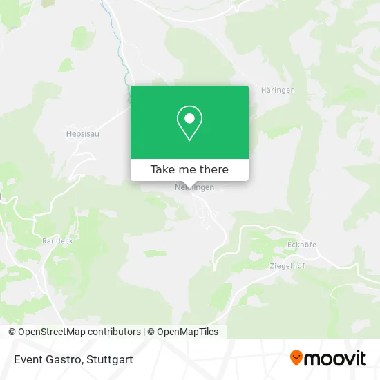 Event Gastro map
