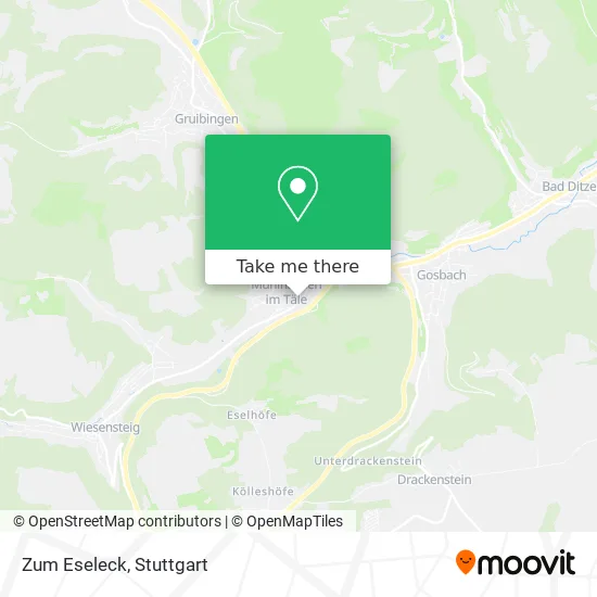 Карта Zum Eseleck