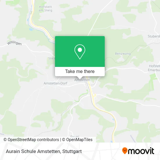 Карта Aurain Schule Amstetten