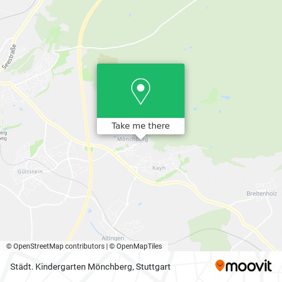 Städt. Kindergarten Mönchberg map