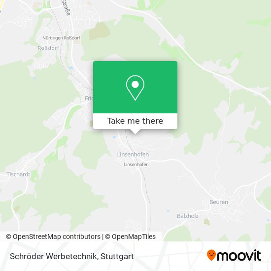 Schröder Werbetechnik map
