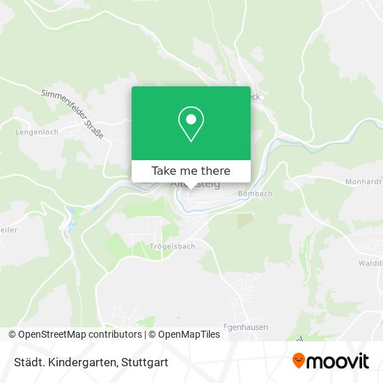 Städt. Kindergarten map