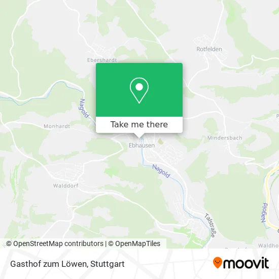 Карта Gasthof zum Löwen