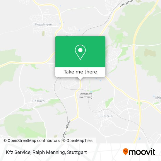 Kfz Service, Ralph Menning map