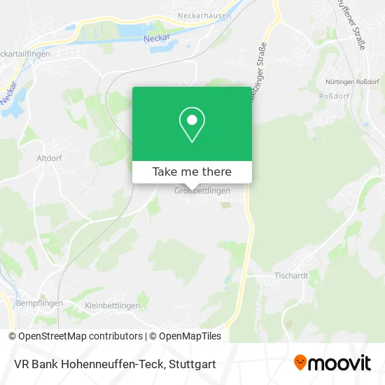Карта VR Bank Hohenneuffen-Teck
